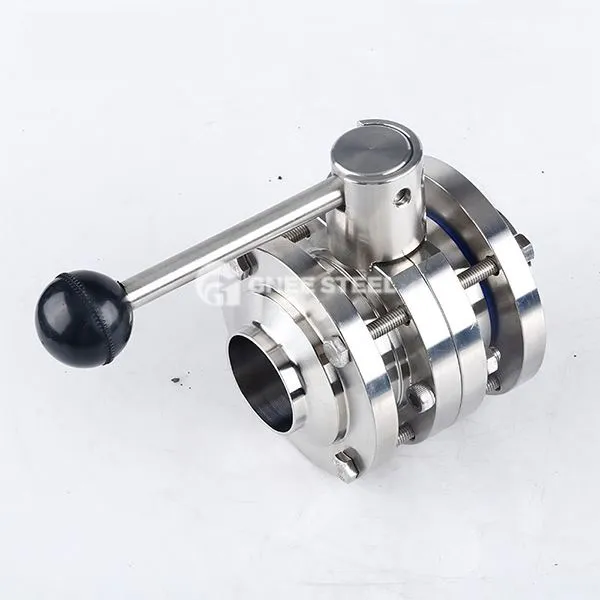 3 qismli kapalak valf