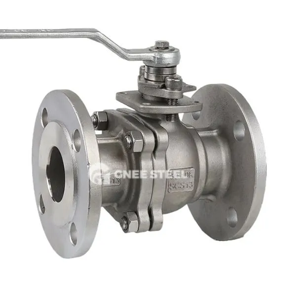 Zanglamaydigan po'latdan yasalgan to'p klapan