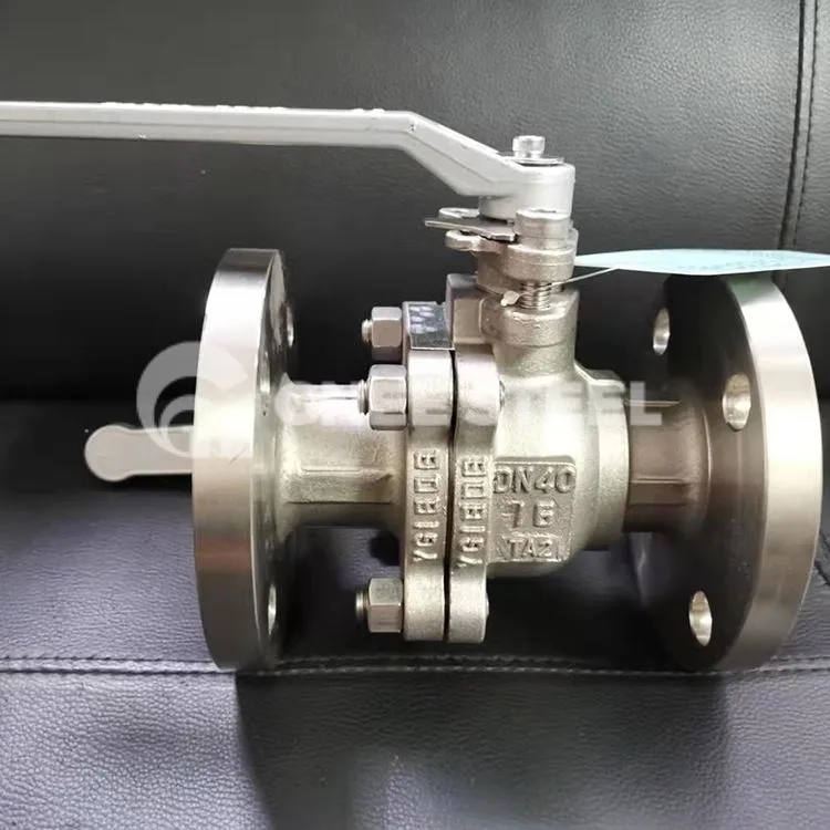 Qotishma po'latdan yasalgan sharli klapanlar