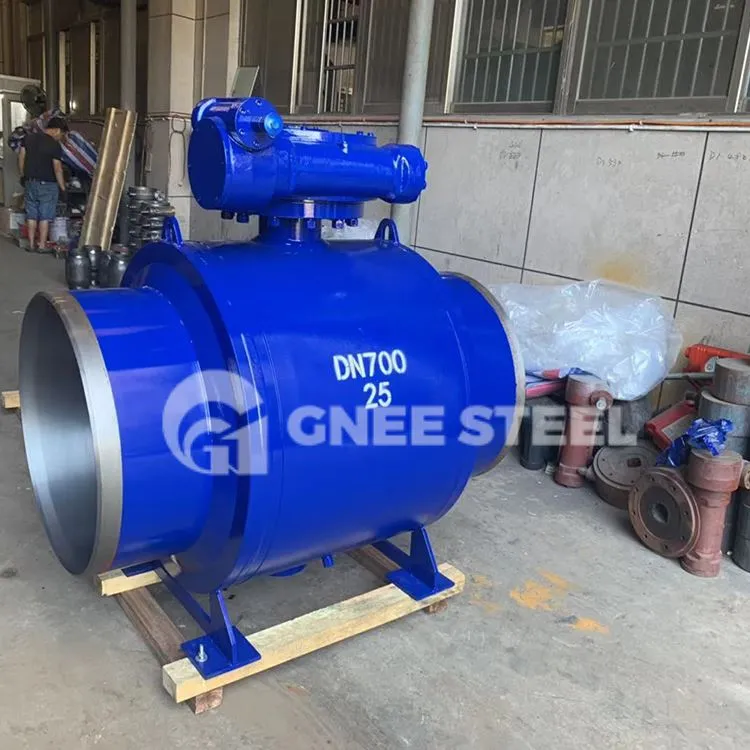 API 6D Trunnion o'rnatilgan sharli klapanlar