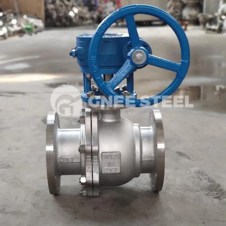 Karbonli po'latdan yasalgan sharli vana