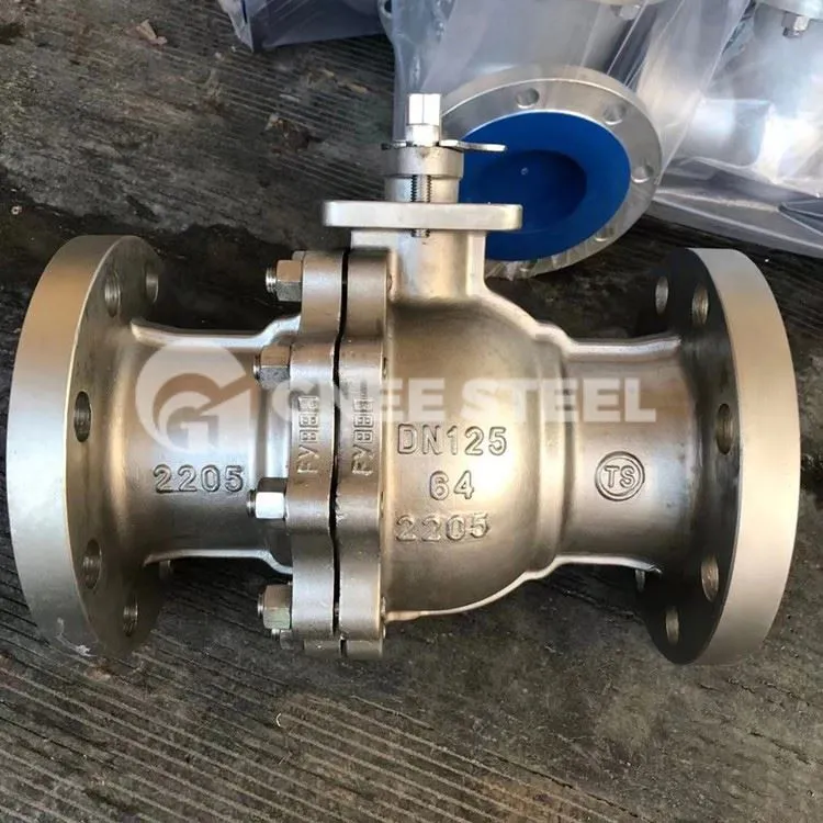 Dupleks zanglamaydigan po'latdan yasalgan sharli klapanlar