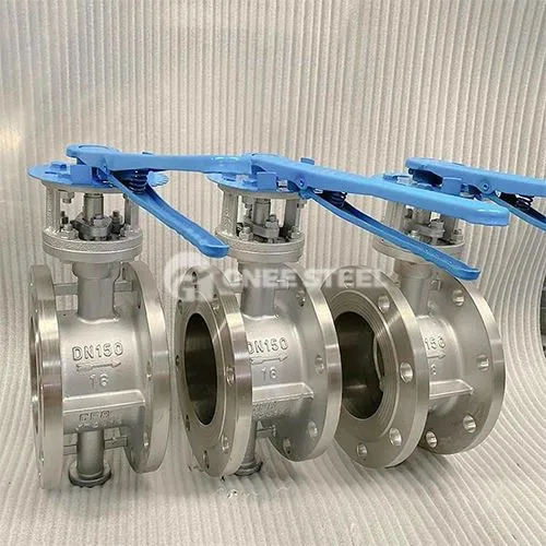 DUPLESS zanglamaydigan po'latdan yasalli klapanlar