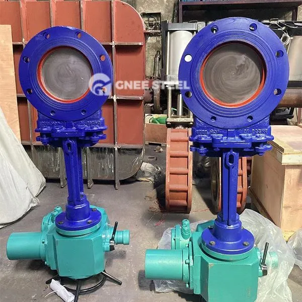 Elektrda ishlaydigan pichoq eshigi klapanlari