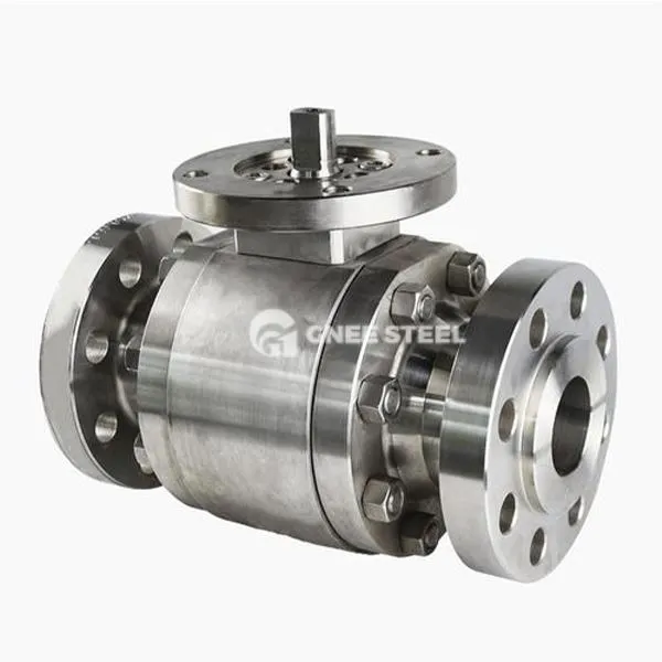 Shamolli temir trunonion klapan