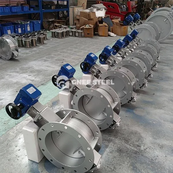 Yuqori haroratli kapalakli klapanlar