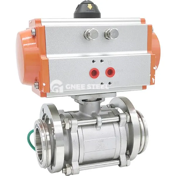 Yuqori vakuum to'pi valfi