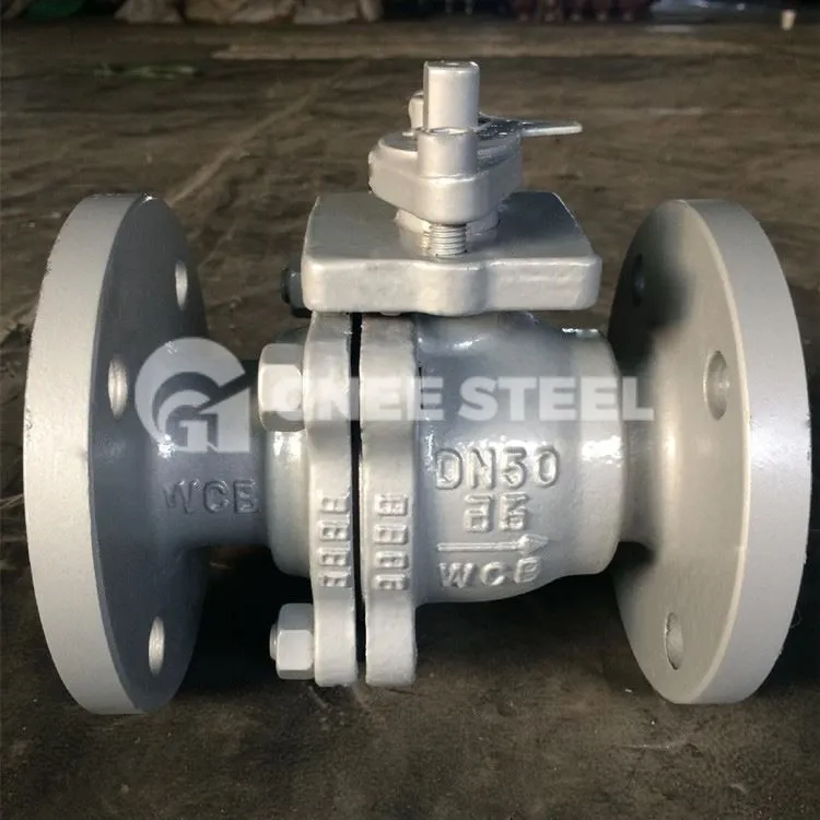 Metall o'rindiqli flanesli klapanlar