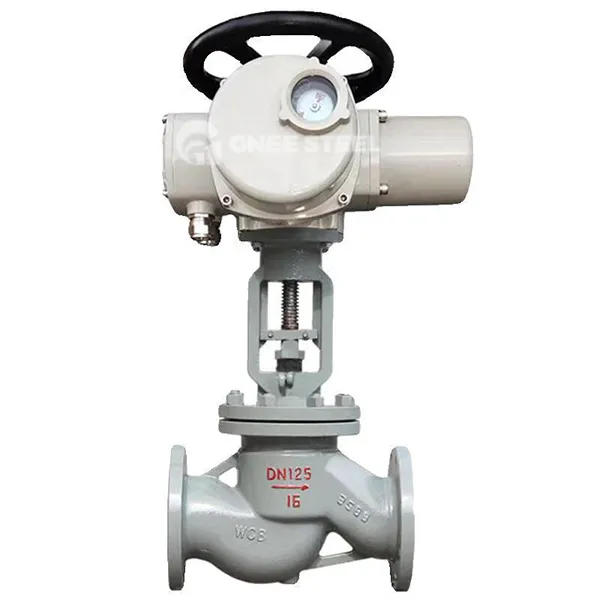 Motorli globus klapan