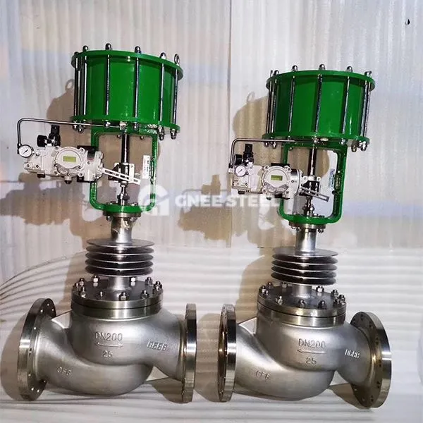 Pnevmatik globe klapan