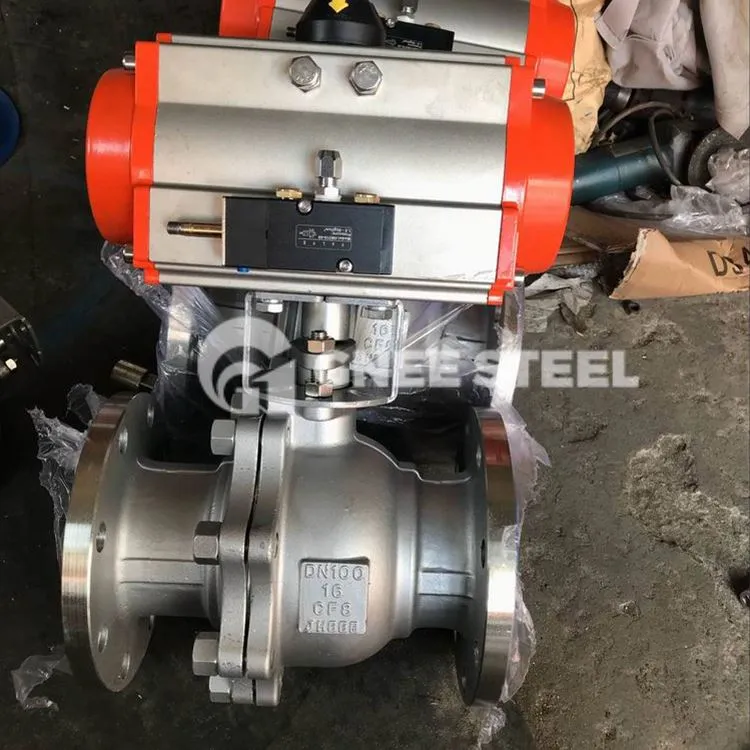 Pnevmatik segmentli shar klapan