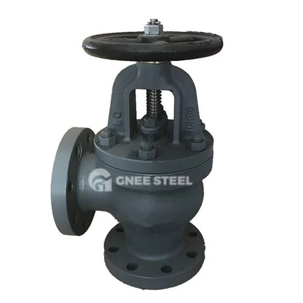 O'ng burchakli globe valf