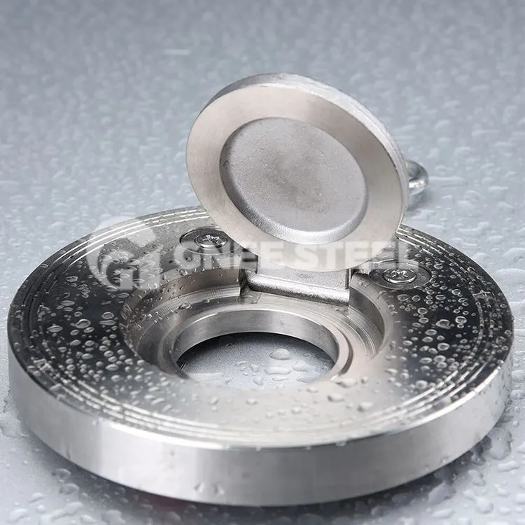 Yagona diskli gofretli nazorat valfi