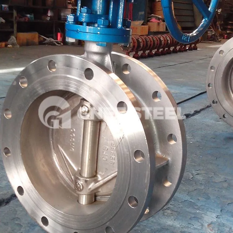 Zanglamaydigan po'latdan yasalgan kapalak vana