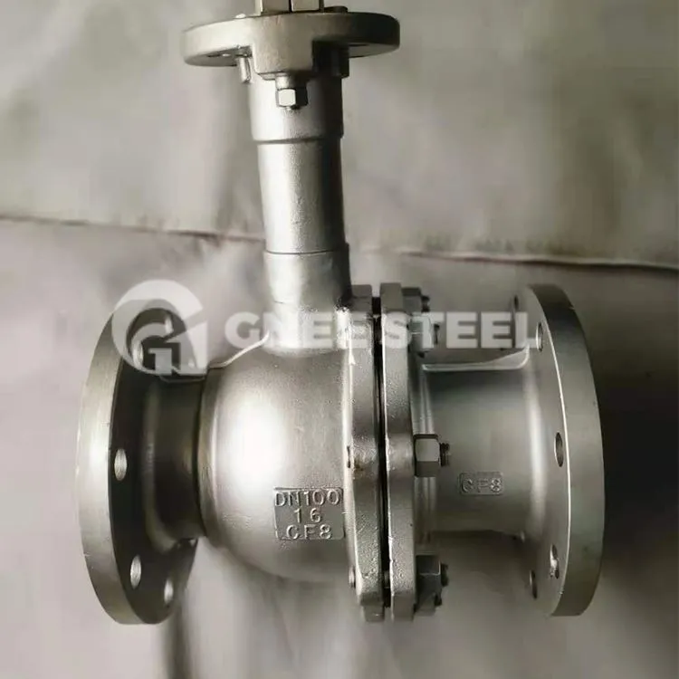 Zanglamaydigan po'latdan kriyojenik balli klapanlar